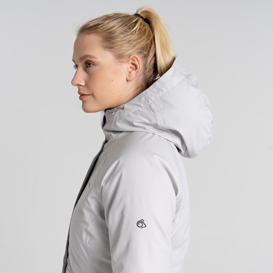 Silver Craghoppers Caldbeck Thermic Women's Jackets | XXG1550SQ