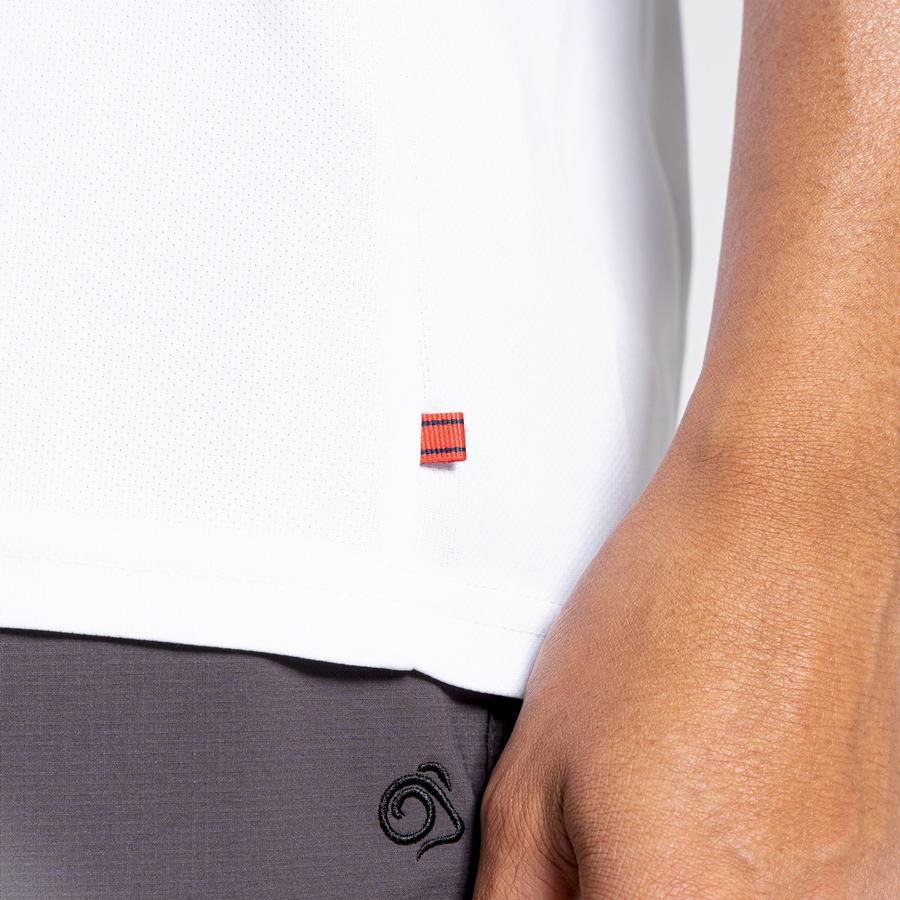 White Craghoppers NosiLife Pro Active Short Sleeved Men's T-Shirts | KHE760MJ